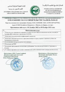 Приложение № 1 ООО СЕРКОНС ЭКО 2022-2023